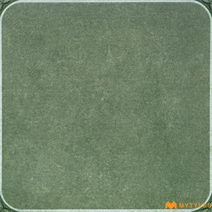 undefined-Vitrified Green Octagonal Floor and Wall Tile Code38384 (400x400mm, Matt)