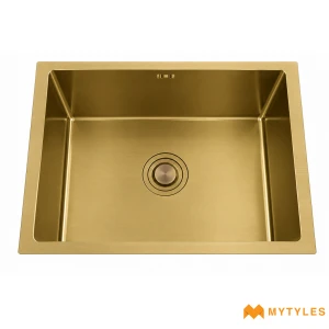 undefined-Futura Kitchen Sink-Hand Carved Color Series FS2418 HM Code14088(24x18")RoseGold