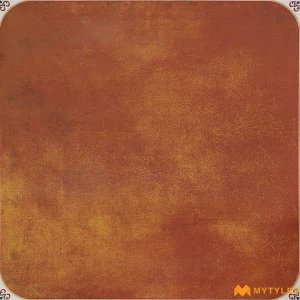 undefined-Earthen Terracotta Matt Vitrified Octagonal Tile Code39593 600x600mm 4Pc
