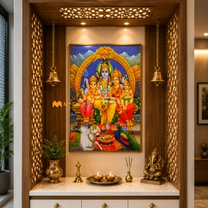 undefined-Shiva Poster Wall Tile Code26053 (300x450mm, Glossy)