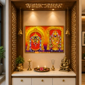 undefined-Lord Venkateshwar Poster Wall Tile Code26055 (300x450mm, Glossy)