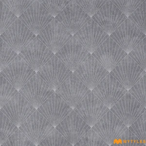 undefined-Vitrified Gray Digital Parking Floor and Wall Tile Code38348 (400x400mm, Matt)