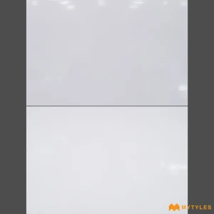 undefined-Ceramic Plain White Wall Tile Code37313 (300x450mm, Glossy)