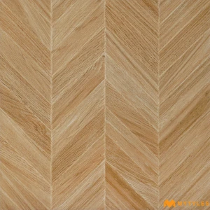 undefined-Heartwood Chevron Brown Matt Porcelain Wooden Tile Code38821 600x600mm 4Pc