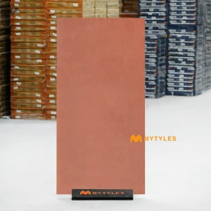 undefined-Brick Red Matt Vitrified Rustic Tile Code38938 600x1200mm 2Pc