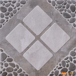 undefined-Vitrified Gray Digital Parking Floor and Wall Tile Code36830 (400x400mm, Matt)