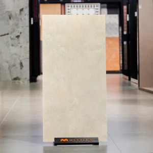 undefined-Vitrified Cream Floor and Wall Tile Code36952 (600x1200mm, Matt)