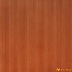undefined-Burnt Orange Reeded Ceramic Textured Wall Tile Code39443 300x300mm 11Pc